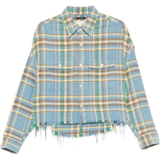 R13 gonna tartan - blu