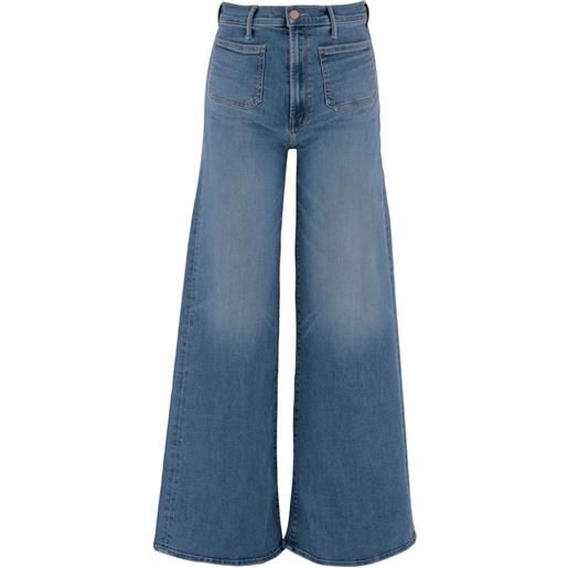 MOTHER jeans a gamba ampia - blu