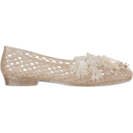 HEAVENLY JELLY ballerine con decorazione - toni neutri