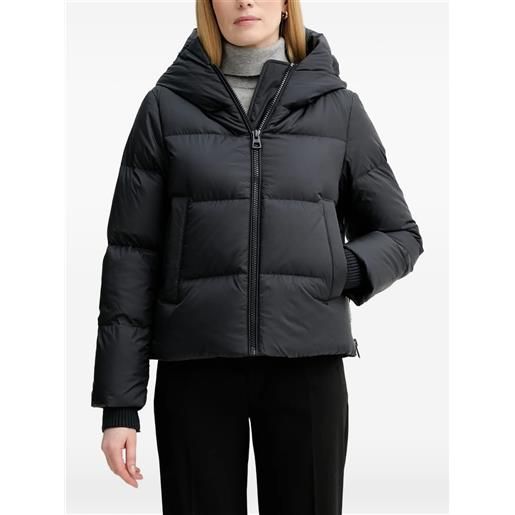 Marc O'Polo piumino con cappuccio - nero