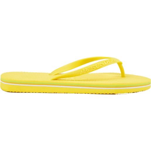 SUNDEK barracuda ciabatte infradito con profili arcobaleno bambina