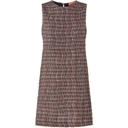 Missoni abito a quadri - marrone