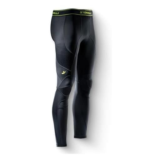 Storelli youth leggings, nero, xl unisex-adulto