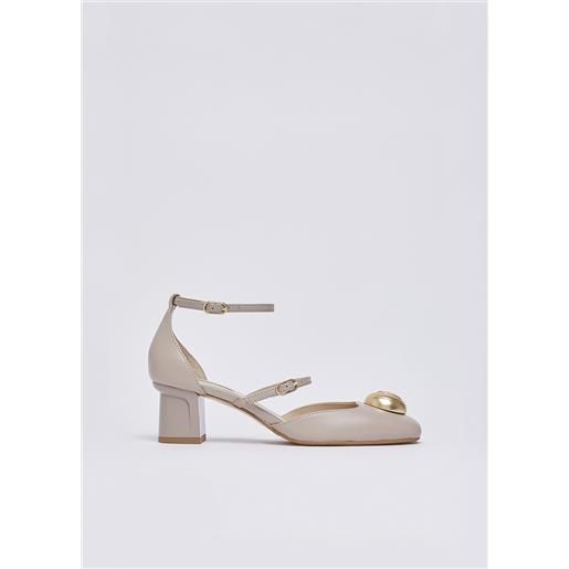 LIUJO liu jo two pieces in pelle, beige