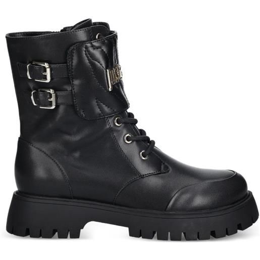 Just Cavalli stivali con fibbia - nero