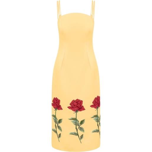 Leo Lin abito a fiori - giallo