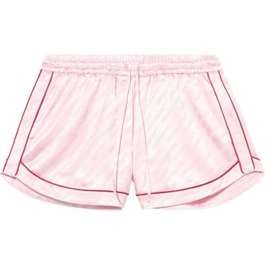 Off-White shorts pigiama sat jacq ow - rosa
