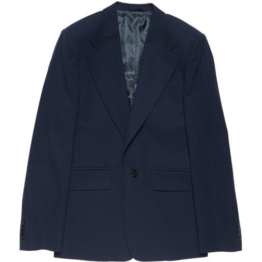 Acne Studios giacca con revers classici - blu