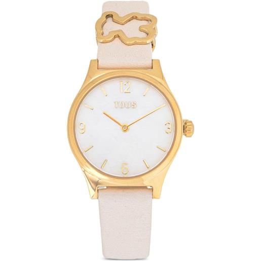 TOUS Orologio Unisex Al Quarzo – Cinturino In Pelle – Modello 3000135900 – Eleganza Senza Tempo - 3