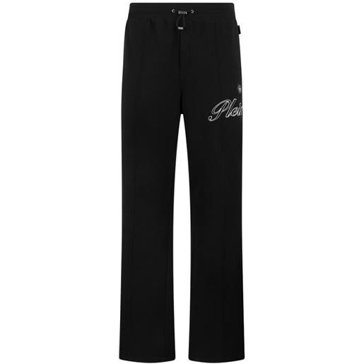 Philipp Plein pantaloni sportivi con logo - nero