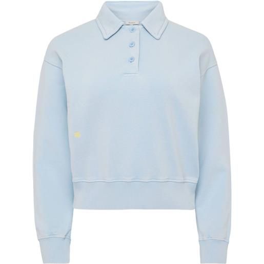JW Anderson polo con tre bottoni - blu
