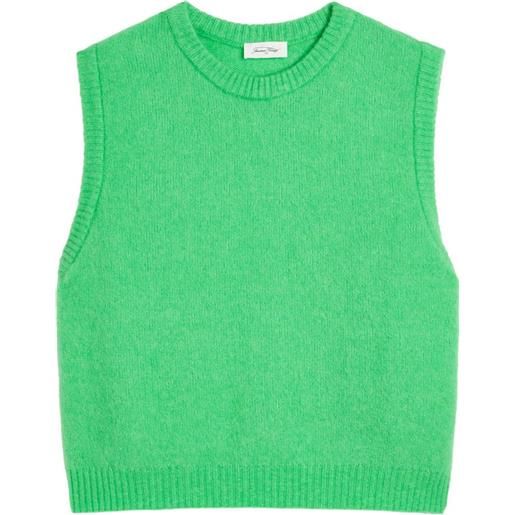 American Vintage top vitow a coste - verde