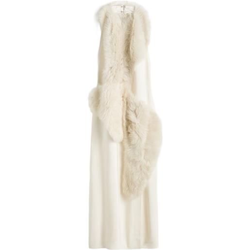 TOTEME abito midi con applicazione - toni neutri