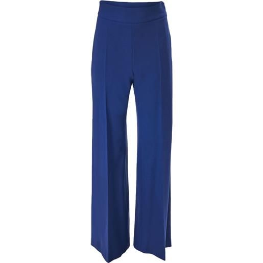 Carolina Herrera pantaloni diane a gamba ampia - blu