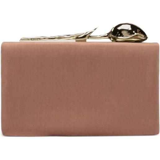 ERDEM clutch bloom rose minaudière - toni neutri
