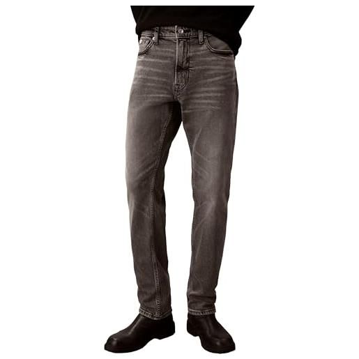 Calvin Klein uomo jeans pewter rock slim fit, grigio (pewter rock), 32w/32l