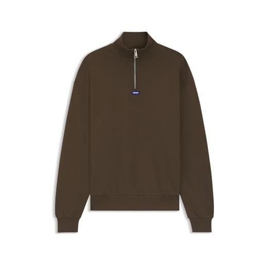 Hugo felpa da uomo neeler 10249110 01, open green 340, m