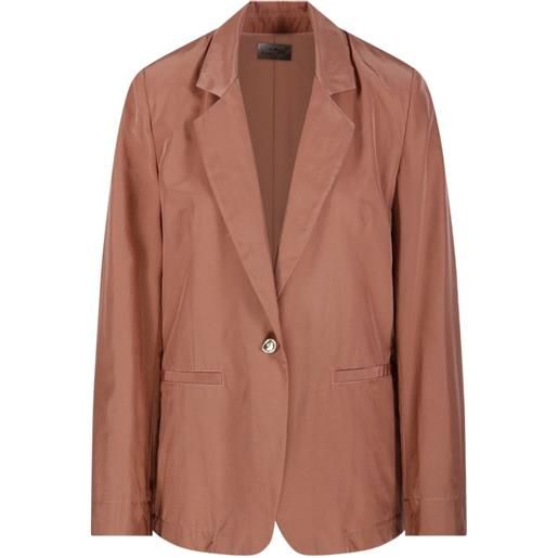 Forte Forte blazer monopetto - marrone