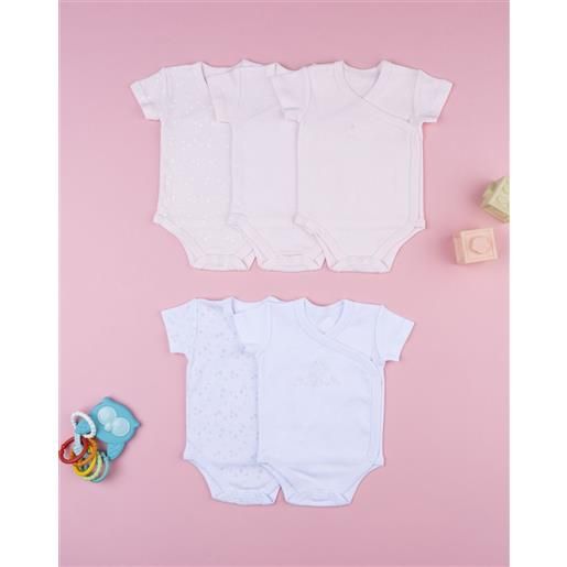 Prénatal pack 5 body neonata fiorellini