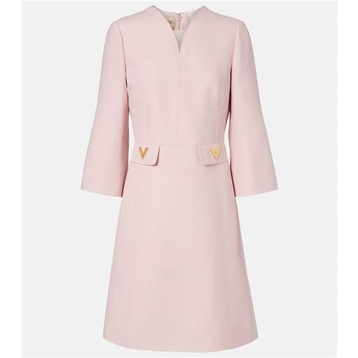 Valentino abito corto in crepe couture