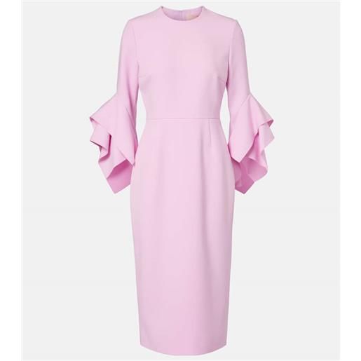 Roksanda abito midi con volant