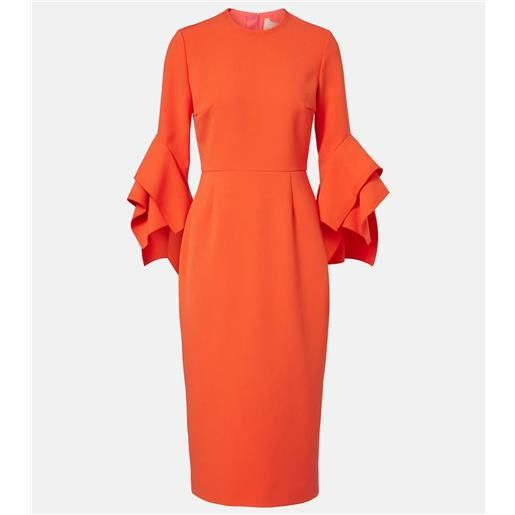 Roksanda abito midi con volant