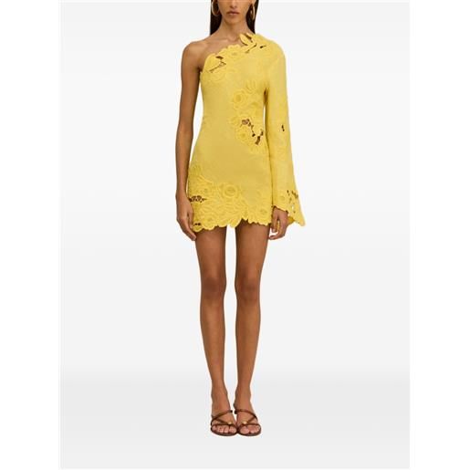 Cult Gaia marlena one-shoulder~mini dress - giallo