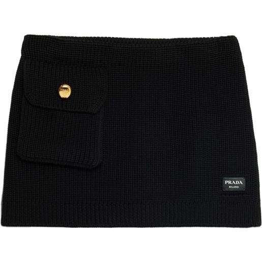 Prada minigonna - nero