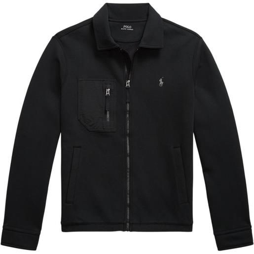 Polo Ralph Lauren felpa con tasca - nero