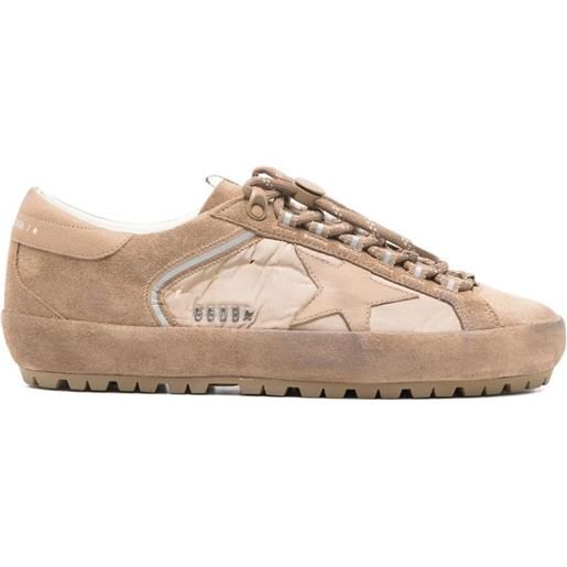 Golden Goose sneakers super star ski - marrone
