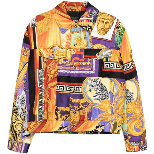 Versace giacca con stampa - arancione