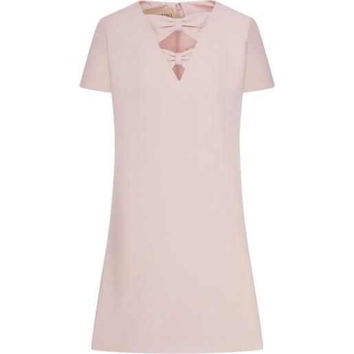 Valentino Garavani abito midi con scollo a v - rosa