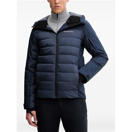 Peak Performance abito da sci shred trapuntato - blu