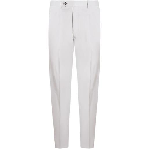 PT Torino pantaloni con passanti - grigio