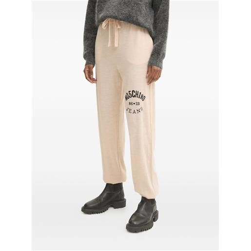 MOSCHINO JEANS pantaloni con coulisse - toni neutri
