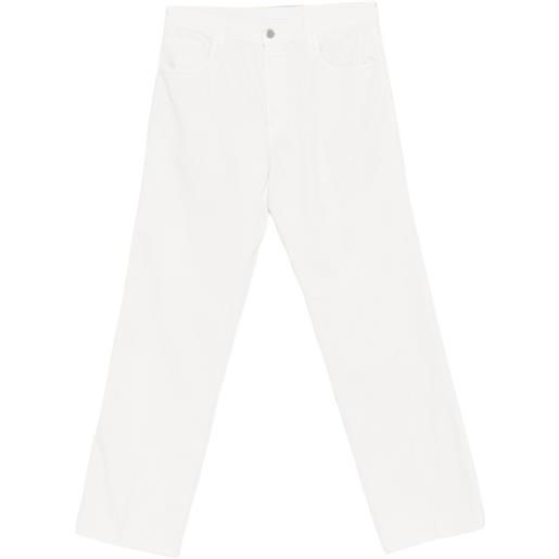 Prada pantaloni a coste con cinque tasche - bianco