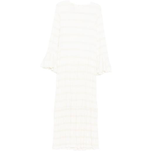 Bambah abito angel con ruches - bianco