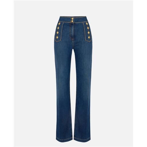 ELISABETTA FRANCHI palazzo jeans