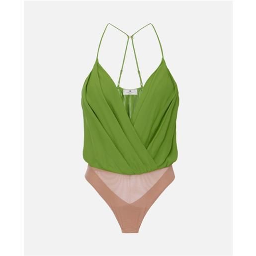 ELISABETTA FRANCHI georgette body