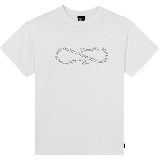 Propaganda logo studs tee