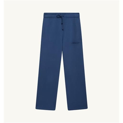 AUTRY jogger in cotone con logo tono donna