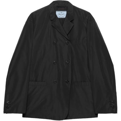 Prada blazer doppiopetto - nero