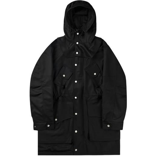 FFFPOSTALSERVICE parka con cappuccio - nero