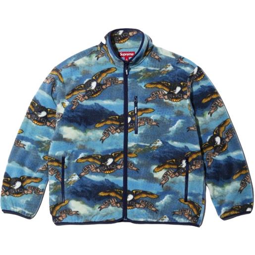 Supreme x antihero® giacca in felpa - blu