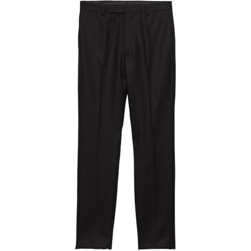 Prada pantaloni elasticizzati - nero