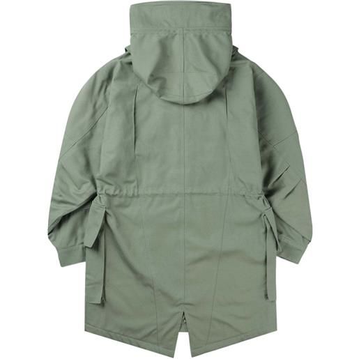 FFFPOSTALSERVICE parka con cappuccio - verde