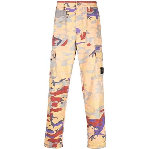 Stone Island cargo con stampa camouflage - toni neutri