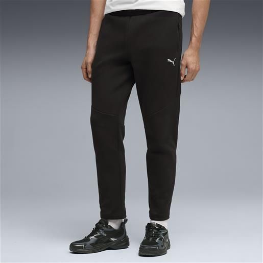 PUMA pantaloni evostripe da uomo, abbigliamento, nero, s