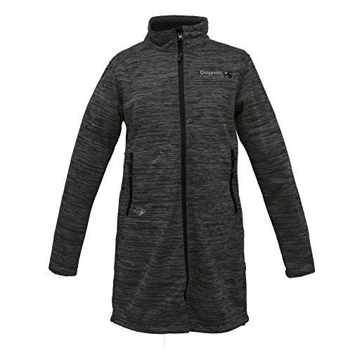 DEPROC A.C.T.I.V.E deproc elmsdale - cappotto lungo in pile, da donna, donna, 54349-80-56, anthracite, taglia 56