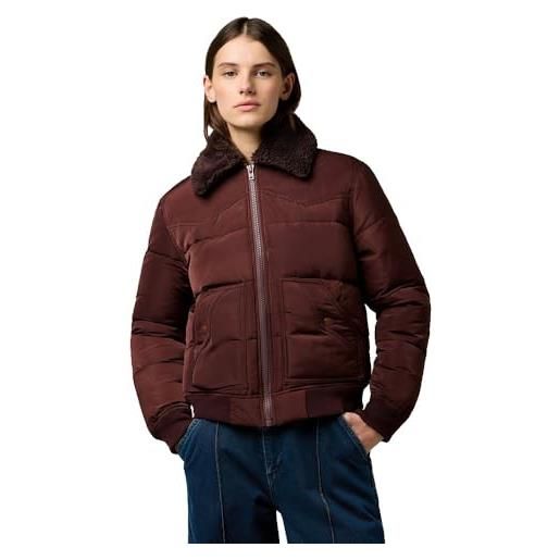 Wrangler western puffer giacca, black i, s donna
